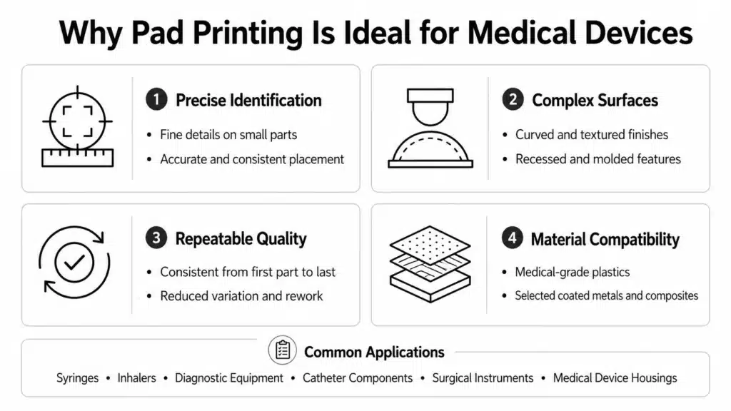 why pad printing is ideal for medical devices